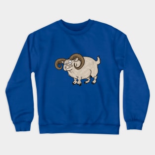 Chubby ram Crewneck Sweatshirt